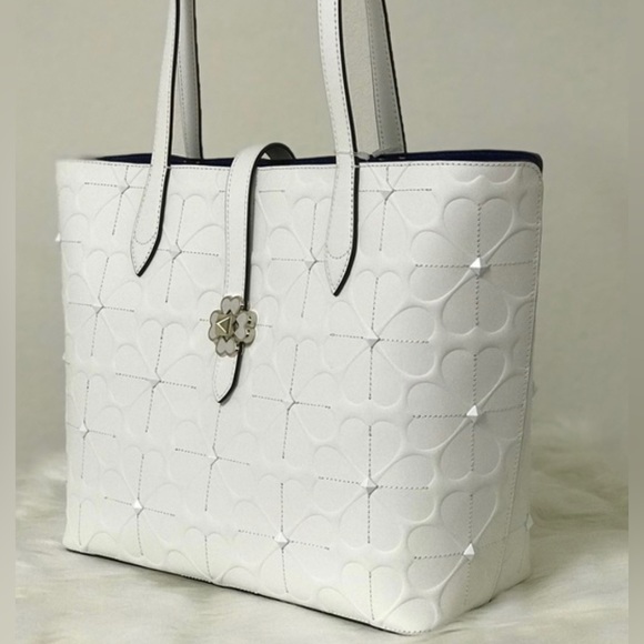 kate spade Handbags - ♠️ Kate Spade ♠️ KACI medium tote embossed with spar flower details NWT